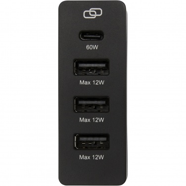 Logo trade advertising products picture of: ADAPT 72W recycled plastic PD power station