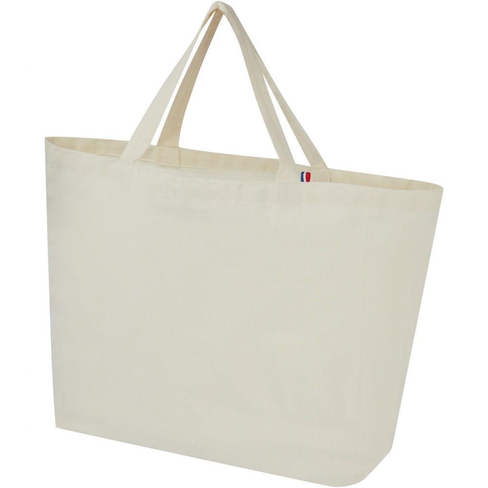 Logo trade promotional gifts image of: Cannes 200 g/m2 recycled shopper tote bag 10L