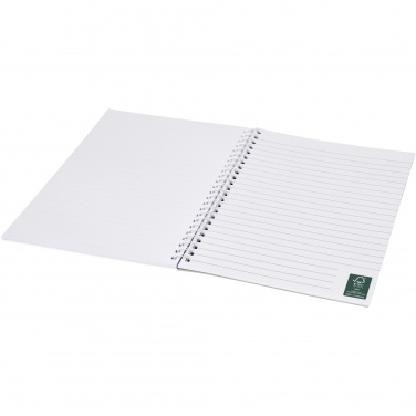 Logo trade promotional items picture of: Desk-Mate® A5 spiral notebook with printed back cover