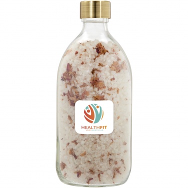 Logo trade promotional merchandise picture of: Wellmark Just Relax 500 ml bath salt - roses fragrance