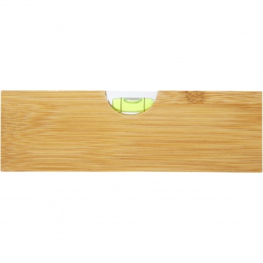 Logo trade business gift photo of: Flush bamboo spirit level with bottle opener