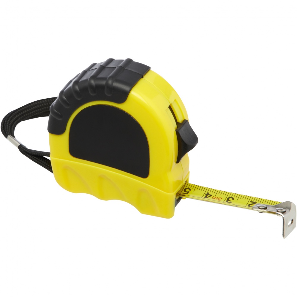 Logo trade promotional gifts picture of: Rule 3-metre RCS recycled plastic measuring tape