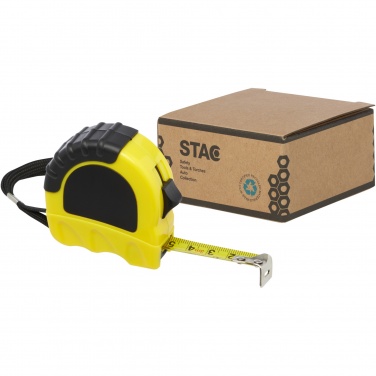 Logo trade advertising product photo of: Rule 3-metre RCS recycled plastic measuring tape