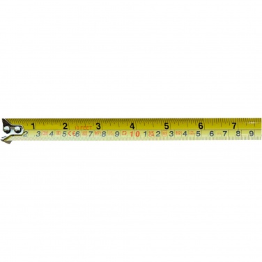 Logo trade advertising product photo of: Rule 5-metre RCS recycled plastic measuring tape