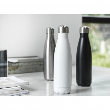Logo trade promotional giveaway photo of: Cove 500 ml RCS certified recycled stainless steel vacuum insulated bottle 