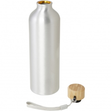 Logo trade promotional giveaway photo of: Malpeza 770 ml RCS certified recycled aluminium water bottle