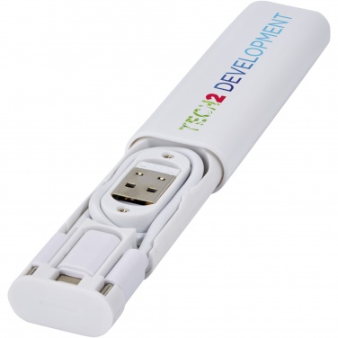 Logo trade advertising products picture of: Whiz recycled plastic modular charging cable 