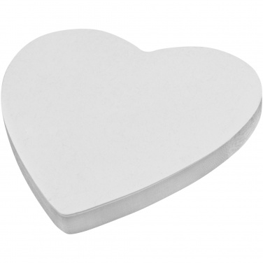Logotrade business gifts photo of: Sticky-Mate® heart-shaped recycled sticky notes