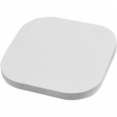 Logo trade advertising product photo of: Sticky-Mate® square-shaped recycled sticky notes with rounded corners