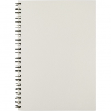 Logo trade promotional giveaways picture of: Desk-Mate® A5 colour spiral notebook