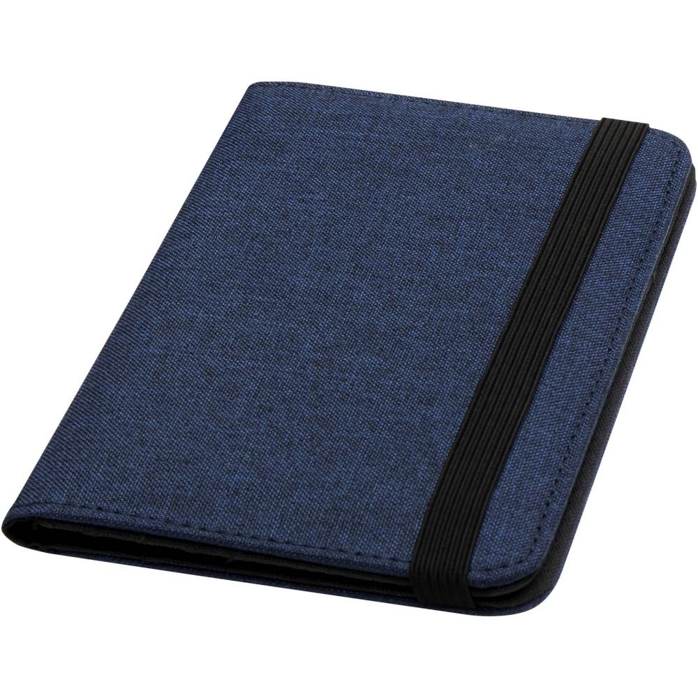 Logo trade promotional products image of: Ross GRS RPET RFID passport holder