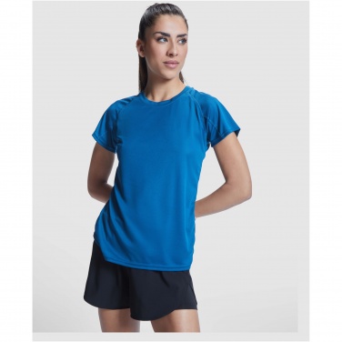 Logo trade corporate gifts image of: Bahrain short sleeve women's sports t-shirt