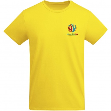 Logo trade promotional merchandise picture of: Breda short sleeve men's t-shirt