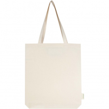 Logotrade promotional gift picture of: Orissa 180 g/m² organic wide bottom tote bag 11L