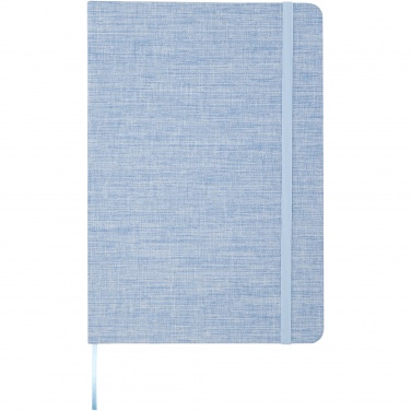 Logo trade promotional merchandise image of: Ramona A5 cotton notebook