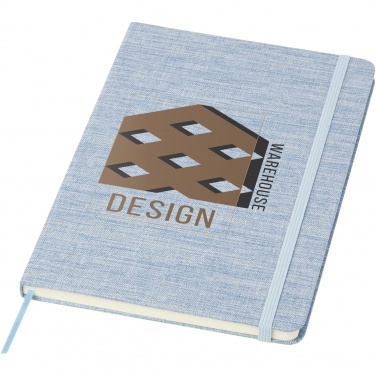 Logo trade promotional giveaway photo of: Ramona A5 cotton notebook