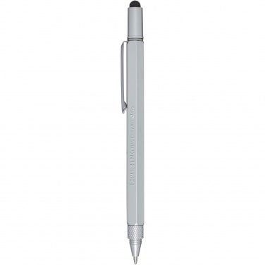 Logo trade promotional giveaways picture of: Dora recycled aluminium multifunctional pen