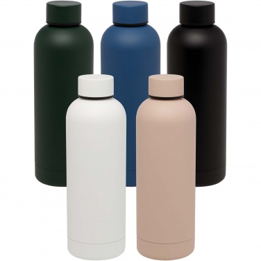 Logo trade business gift photo of: Spring 500 ml RCS certified recycled stainless steel copper vacuum insulated bottle