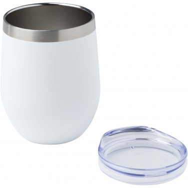 Logo trade advertising product photo of: Corzo 350 ml RCS certified recycled stainless steel copper vacuum insulated cup
