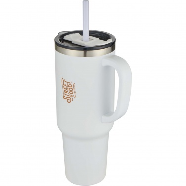 Logo trade promotional giveaways image of: Sydney 1200 ml copper vacuum insulated tumbler with straw