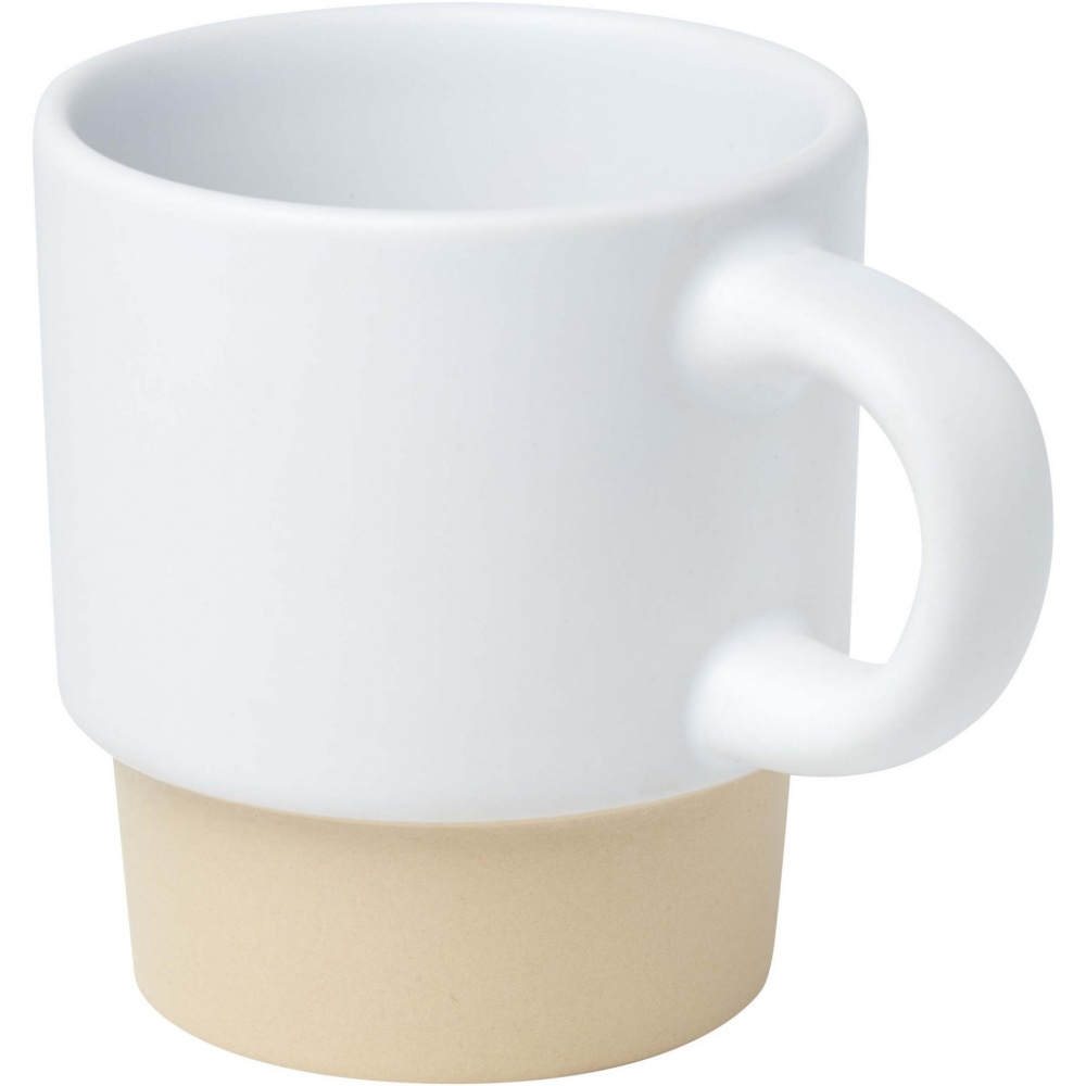 Logo trade promotional gifts image of: Olympia 130 ml stackable expresso cup with clay bottom