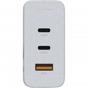 Logo trade promotional products image of: Xtorm XEC100 GaN² Ultra 100W wall charger