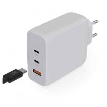 Logo trade promotional merchandise picture of: Xtorm XEC100 GaN² Ultra 100W wall charger