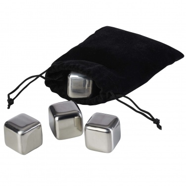 Logo trade promotional product photo of: Froz stainless steel ice cubes set