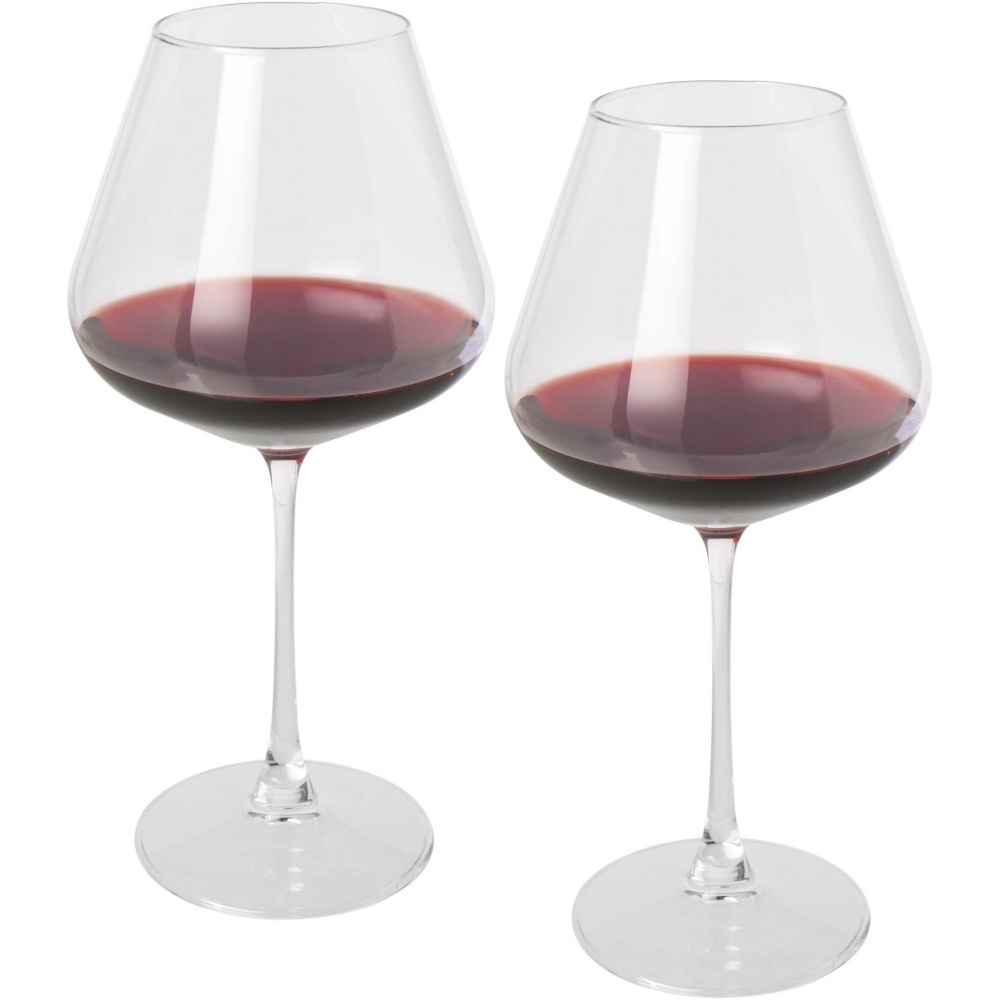 Logotrade corporate gift image of: Rosso 2-piece wine glass set 