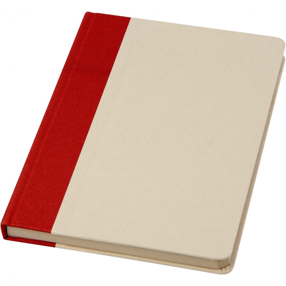 Logo trade promotional gifts picture of: Liliana A5 sugar cane plastic hard cover notebook