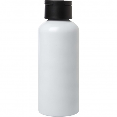 Logo trade advertising products image of: Trinity 600 ml RCS certified recycled aluminium water bottle with RPET lid