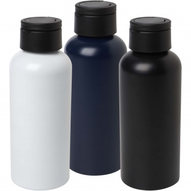 Logo trade promotional giveaways picture of: Trinity 600 ml RCS certified recycled aluminium water bottle with RPET lid