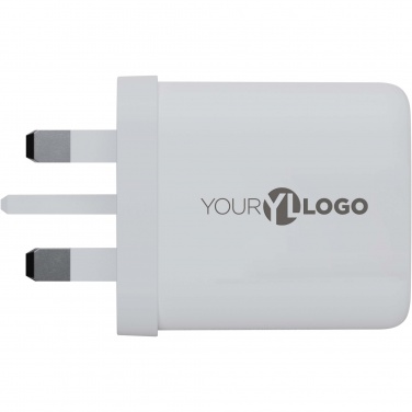 Logotrade advertising products photo of: Xtorm XEC067G GaN² Ultra 67W wall charger - UK plug