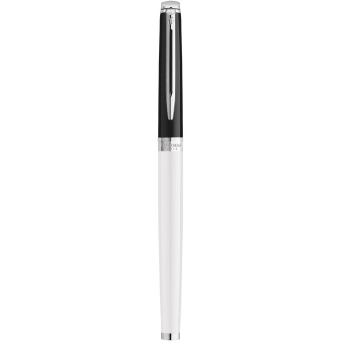 Logo trade corporate gifts image of: Hemisphere colour blocking fountain pen with palladium trim