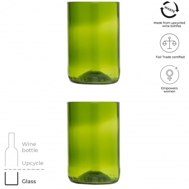 Logo trade promotional merchandise photo of: Originalhome 280 ml drinking glass set