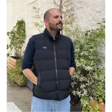 Logo trade promotional items picture of: SCX.design G01 heated bodywarmer with power bank