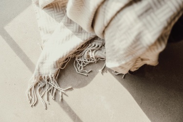 Logo trade promotional giveaways picture of: VINGA Lenox blanket