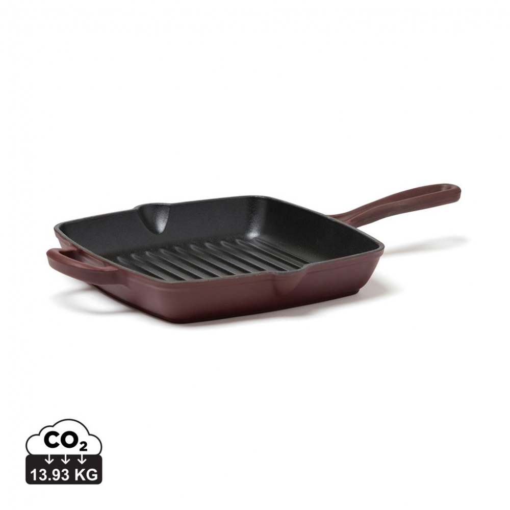 Logo trade promotional items image of: VINGA Monte enamelled grill pan
