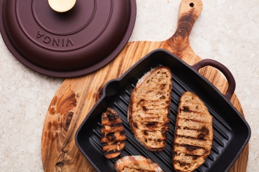 Logo trade promotional product photo of: VINGA Monte enamelled grill pan