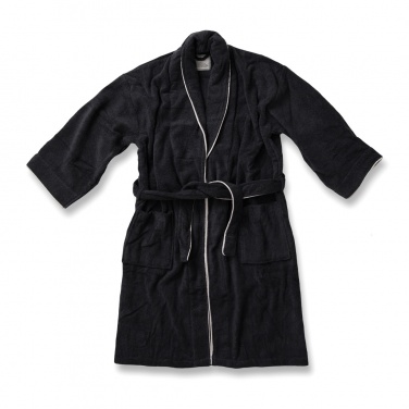 Logo trade corporate gift photo of: VINGA Harper bathrobe L/XL