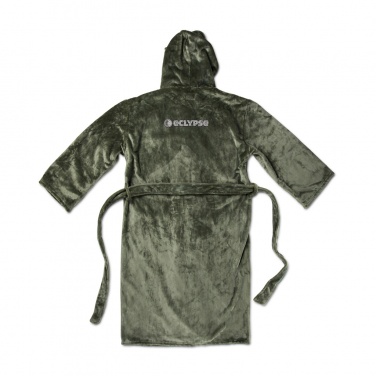 Logo trade promotional merchandise image of: VINGA Louis luxury plush RPET robe size L-XL