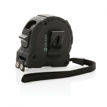 Logo trade advertising product photo of: Gear X 5M measuring Tape with slow/fast retract function