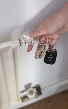 Logo trade business gift photo of: RCS recycled zinc alloy 3 in 1 keychain