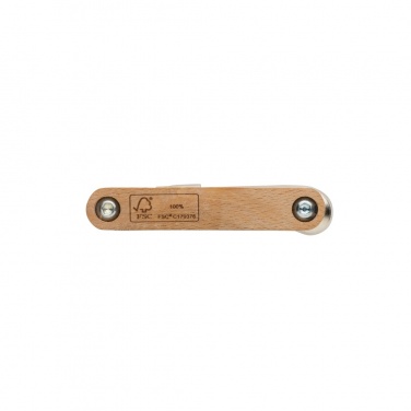 Logo trade business gifts image of: Wooden hex tool