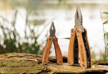 Logo trade advertising products picture of: Wood multitool mini