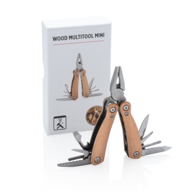 Logotrade promotional gift picture of: Wood multitool mini