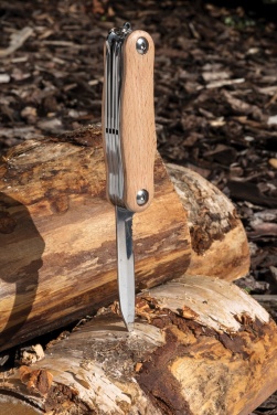 Logotrade promotional merchandise picture of: Wood pocket knife