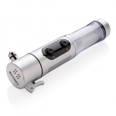 Logo trade corporate gifts picture of: Emergency light with hammer