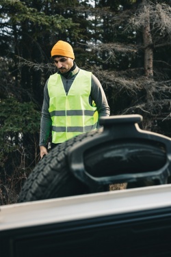 Logo trade business gift photo of: GRS recycled PET high-visibility safety vest