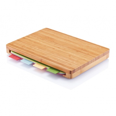 Logotrade business gift image of: Cutting board with 4pcs hygienic boards